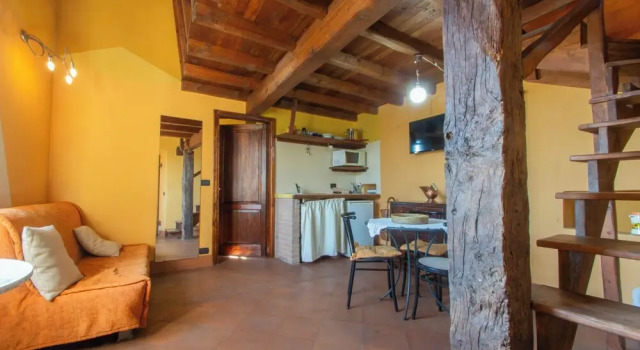 Номер Classic Дуплекс с видом на горы Casa Vacanze La Casala
