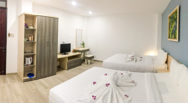 Четырёхместный номер Deluxe MyAnh120 Hotel Saigon