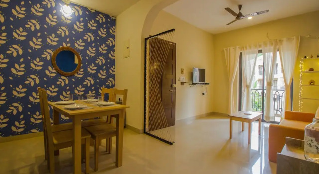 OYO 14299 Home Luxurious 2BHK Porvorim, Boek Hotel Sangolda Noord-Goa
