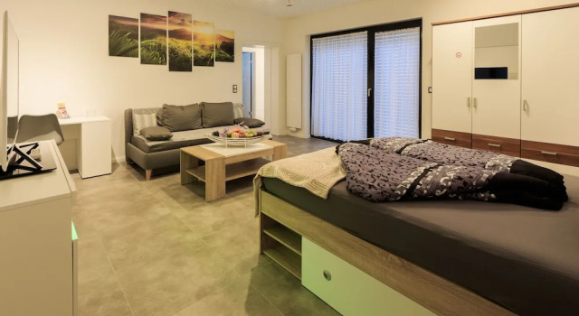 Двухместные апартаменты Comfort Apartments Leverkusen City