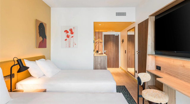 Семейный номер Standard Hampton by Hilton Bordeaux Merignac Airport