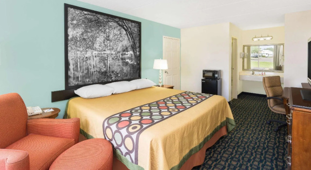 Двухместный номер Standard Super 8 By Wyndham Kingsland I-95 Naval Base Area
