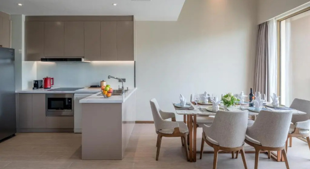 Апартаменты Deluxe с 3 комнатами Oakwood Premier Phnom Penh
