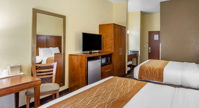 Четырёхместный номер Standard Comfort Inn & Suites