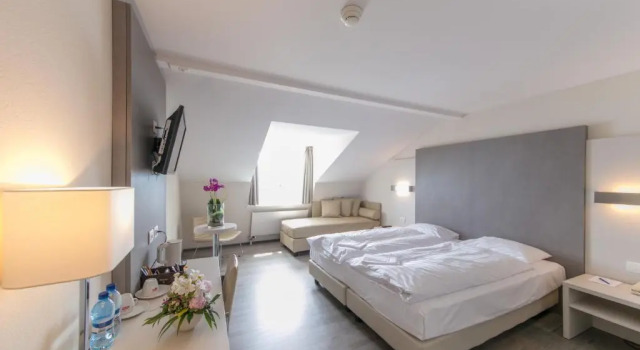 Двухместный номер Standard с видом на озеро Hôtel Prealpina