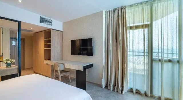 Двухместный номер Standard с балконом и с видом на море Hotel Zenith