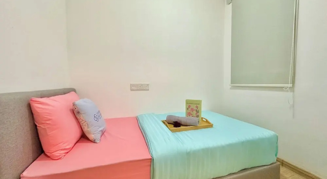 Апартаменты Executive с 3 комнатами с балконом и с видом на город GYDEN STAYCATION #RegaliaPark & StarviewBay Forest City