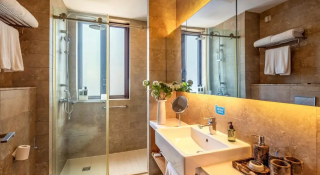 Номер Deluxe с 2 комнатами с балконом Green Court Premier Jinqiao Shanghai