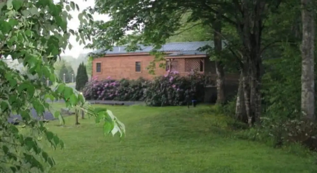 Номер Deluxe Linville River Log Cabins