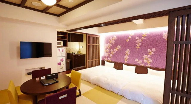 Четырёхместный номер Comfort Hotel Sanrriott Kitahama