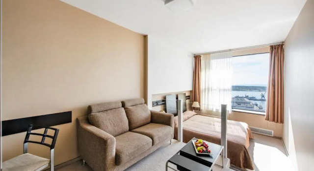 Двухместный номер Standard with lagoon view Отель Amberton Клайпеда