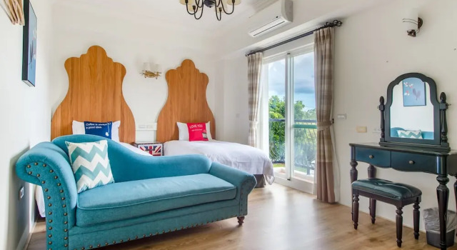 Двухместный номер Standard с балконом и с видом на горы Wilderness 1138 Huelien B&B