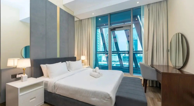 Stunning Corner Suite Canal View, Забронировать Апарт-отель Дубай Эмират Дубай, рядом с SEGA Republic