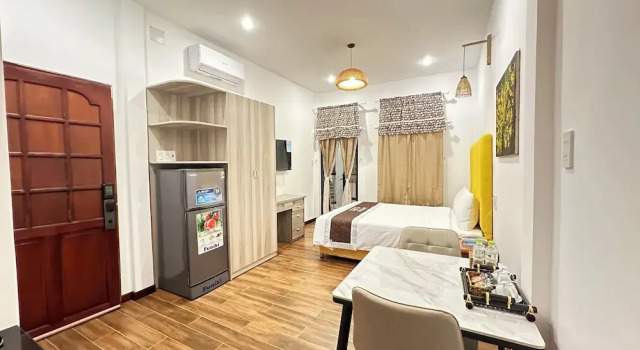 BA TAM VU SUA Homestay, Забронировать Хостел Хостелы Хошимина, рядом с Nowzone Fashion Mall, Хостел
