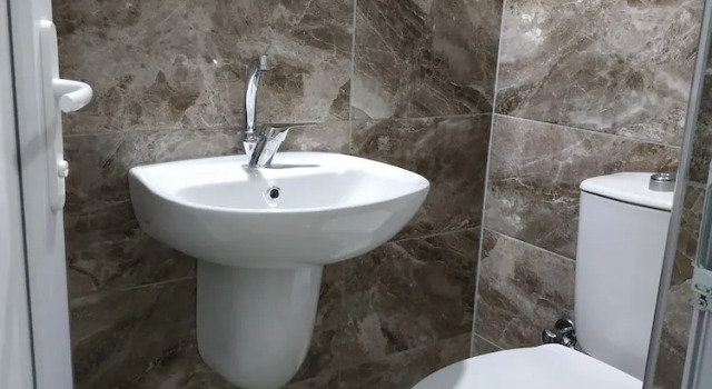 Номер Standard с красивым видом из окна Zeytinada Pansiyon ve Gözleme