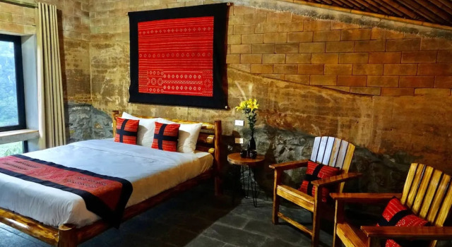 Трёхместное бунгало Sapa Mountain Eco Lodge