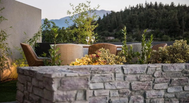 Mountain Views at Luxury Villa Blanche