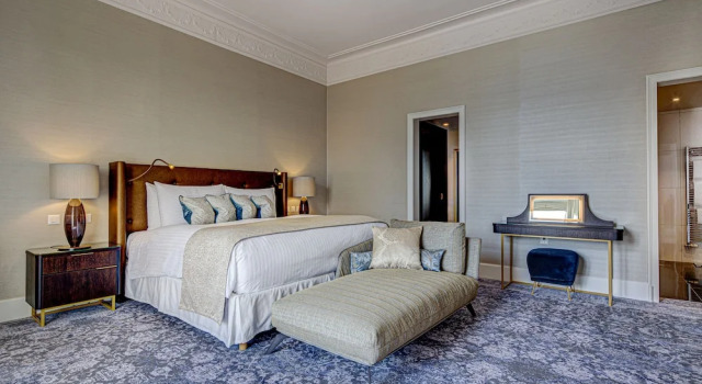 Двухместный люкс Presidential с видом на озеро Fairmont Le Montreux Palace