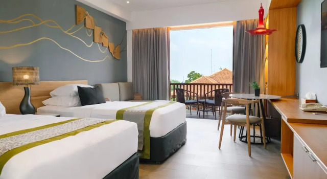 Habitación doble Premier con vista a la piscina Novus Giri Resort & Spa
