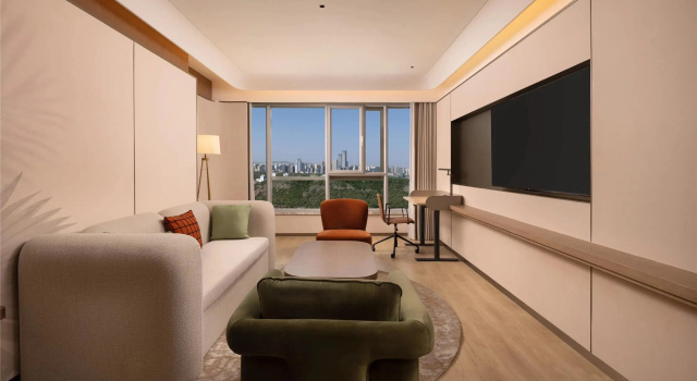 Люкс Deluxe Hilton Garden Inn Urumqi Beijing South Road