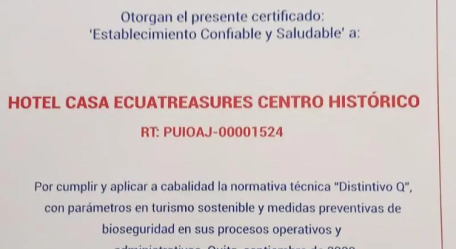 Двухместный номер Standard Hotel Casa Ecuatreasures Centro Historico