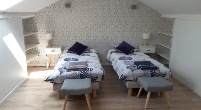 Апартаменты Duplex Bastié T3 calme et climatisé WiFi