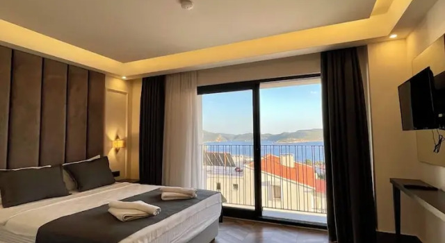 Номер Standard с видом на океан Brow City Kaş