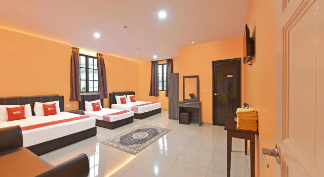 OYO 90722 D'puncak Hotel Cameron Highlands, Boek Hotel Tanah Rata 