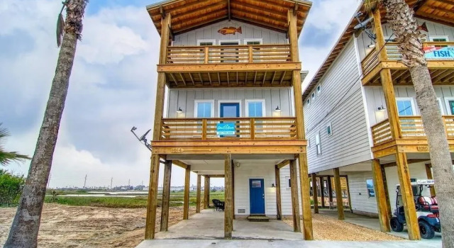 Port A Fish Camp - Trout House 3 Bedroom Home, Забронировать Дом для отпуска Коттеджи Порт-Аранзас, Коттедж