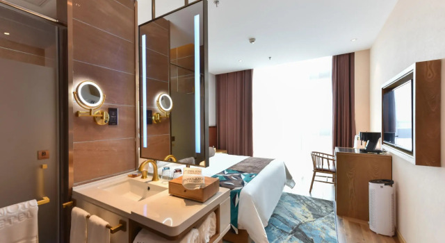 James Joyce Coffetel·Beijing Happy Valley Fatou Metro Station, Book Hotel Hoteller i Beijing Province med parkering, Parkering