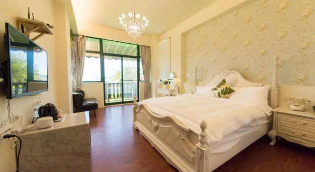 Двухместный номер Standard с балконом и с видом на море Muxia Siji Sea View Guesthouse