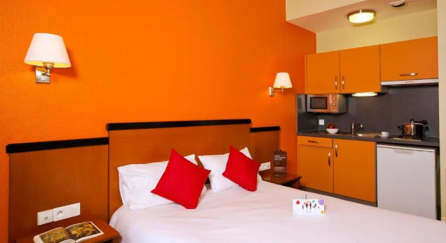 Двухместная студия Garden & City Luxeuil Ex Le Métropole et Les Thermes