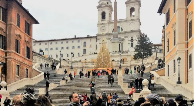 Apartment Spanish Steps with panoramic roof-terrace, Prenota Appartamento Spagna Roma