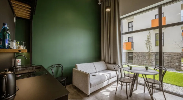 Студия Executive TOP Garden Aparthotel