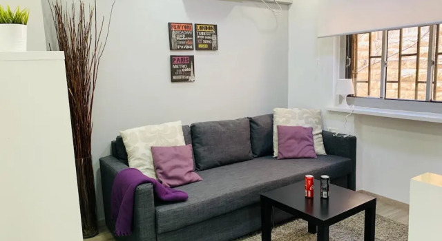 Keren Kayemet Rehavia 1BR Apart for4