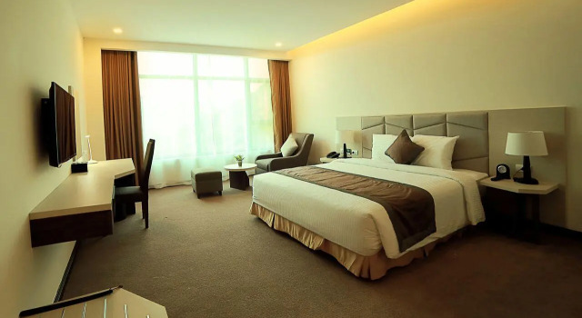 Двухместный номер Deluxe Muong Thanh Luxury Dien Lam Hotel