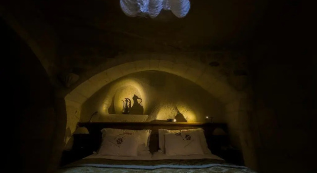 Номер Deluxe Fresco Cave Suites Cappadocia