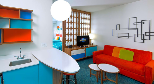 Люкс семейный Interior Entry Poolside Universals Cabana Bay Beach Resort
