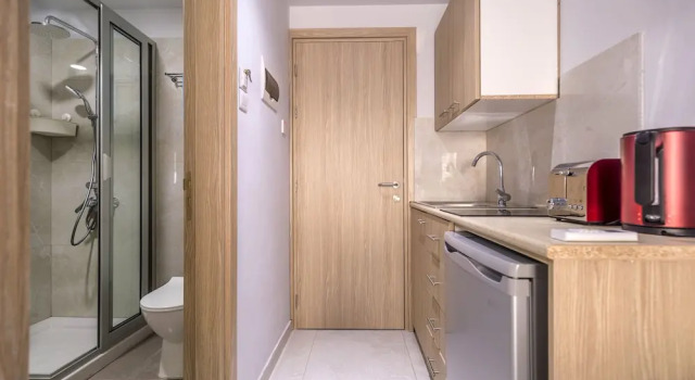 Студия с балконом Paul Marie Hotel Apartments