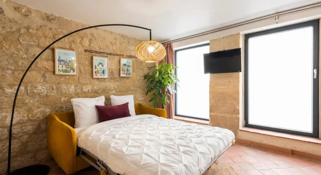 T2 - 4 personnes - 38m² - Centre du Marais, Забронировать Отель Париж Иль-де-Франс, рядом с Станция метро Rambuteau