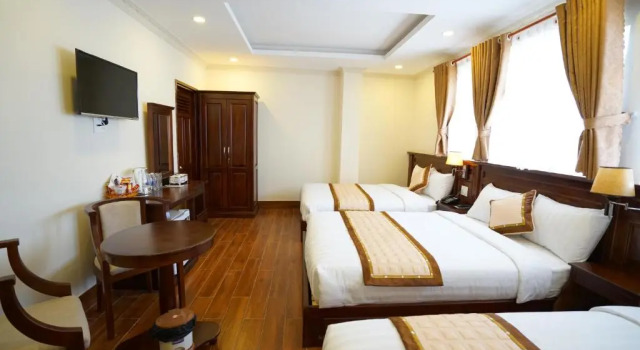 Номер Deluxe Thuy Hien Hotel