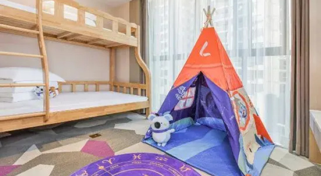 Семейный тент Lavande Hotels（Bishan Subway Station  Yuquan Lake Park Branch）