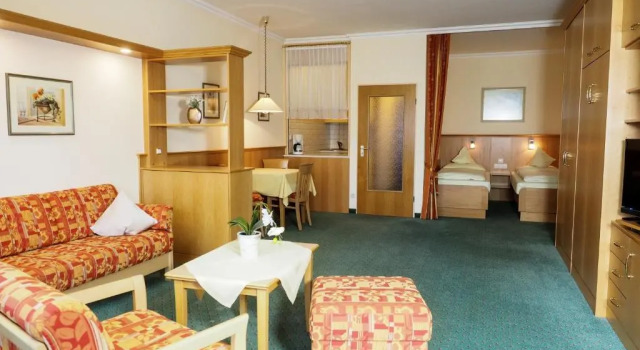 Апартаменты с балконом Appartementhotel Griesbacher Hof