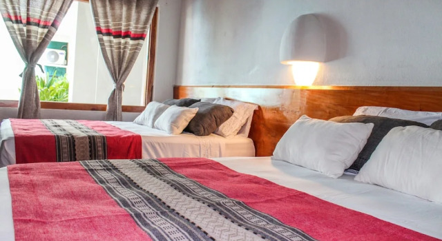 Четырёхместный номер Standard с видом на сад Axkan Arte Hotel Tuxtla