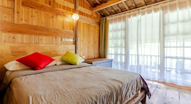 Двухместный номер Standard с видом на сад Xidi Kunlun International Hostel