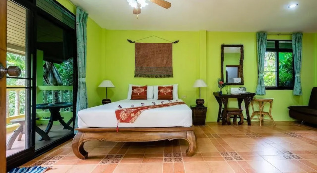 Бунгало с балконом Chez Charly Bungalow