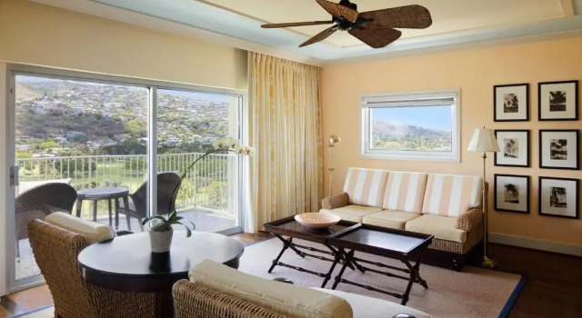 Люкс с частичным видом на океан The Kahala Hotel and Resort