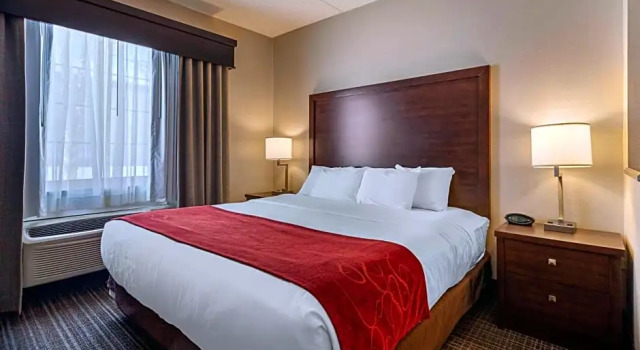 Двухместный люкс Цокольный этаж Comfort Suites Green Bay West