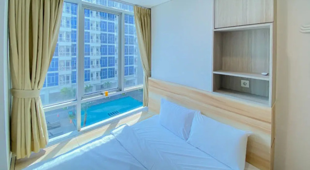 Апартаменты Great Location And Comfy 1Br Apartment At Capitol Park Residence
