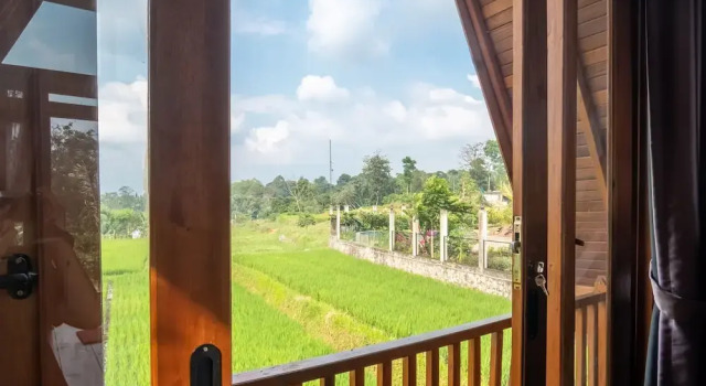 Camera doppia Standard TwoSpaces Living at deRos Resort & Cafe, Bogor